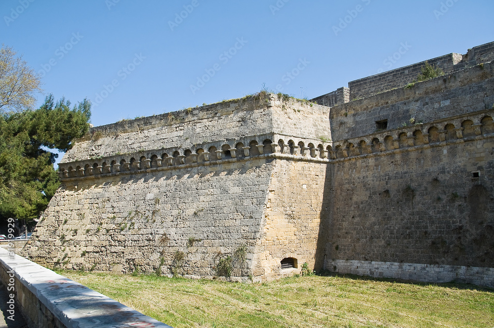 Norman- Swabian Castle. Bari. Apulia.