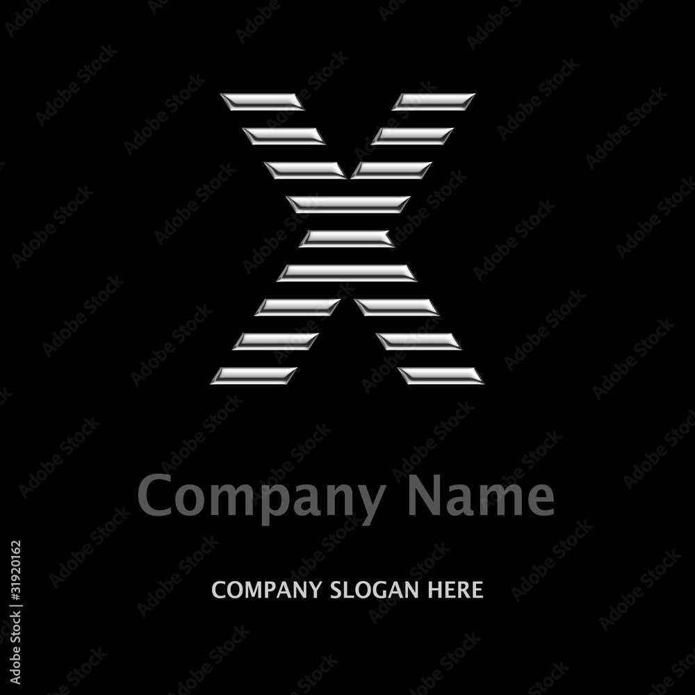 Logo Company X SILBER Logo Company X SILBER
