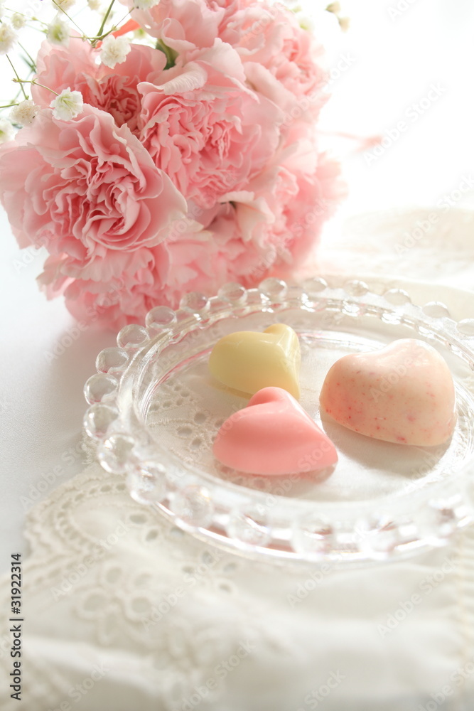 Heart shape chocolate Heart shape chocolate