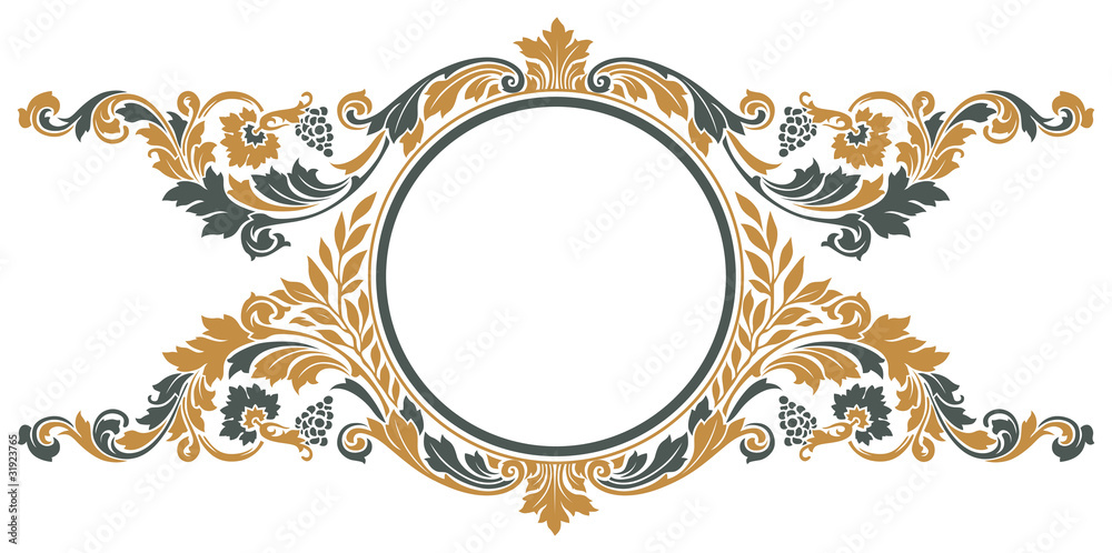 grape branch frame grape branch frame