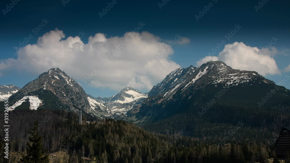 High Tatras, Slovakia -Time lapse video High Tatras, Slovakia -Time lapse video
