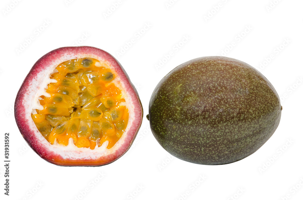 Passionsfrucht, Passion fruit, Passiflora edulis