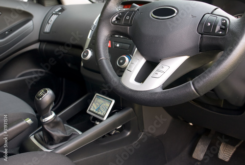 Modern Car Interior