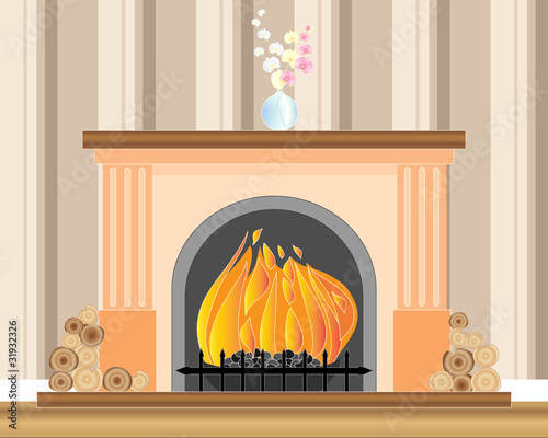 fireplace