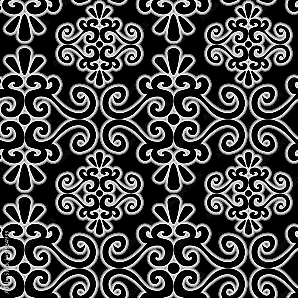 Seamless ornament pattern Seamless ornament pattern