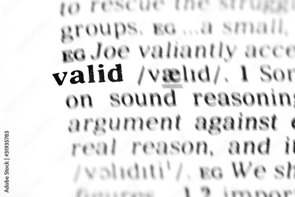 valid (the dictionary project) valid (the dictionary project)