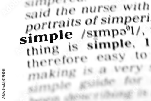 simple (the dictionary project)