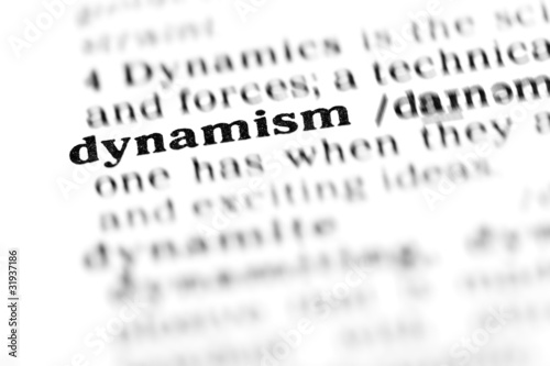 Принти на полотні dynamism (the dictionary project)