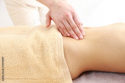 abdomen massage © jedi-master