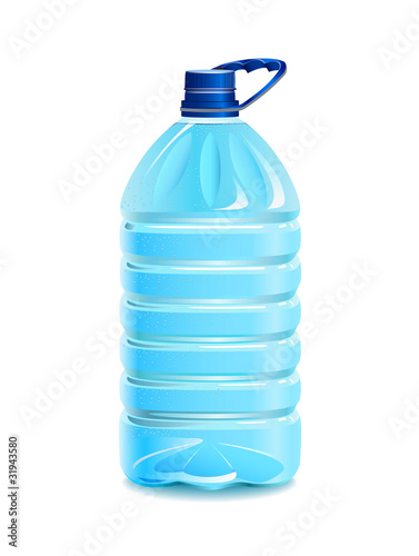 Bottle of water.