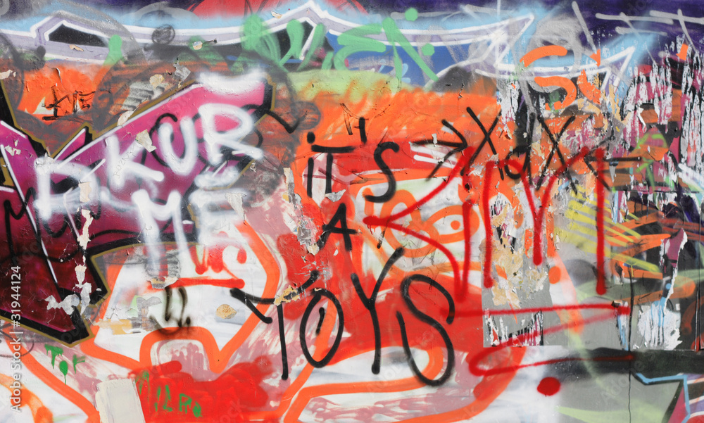 Fototapeta premium street art background