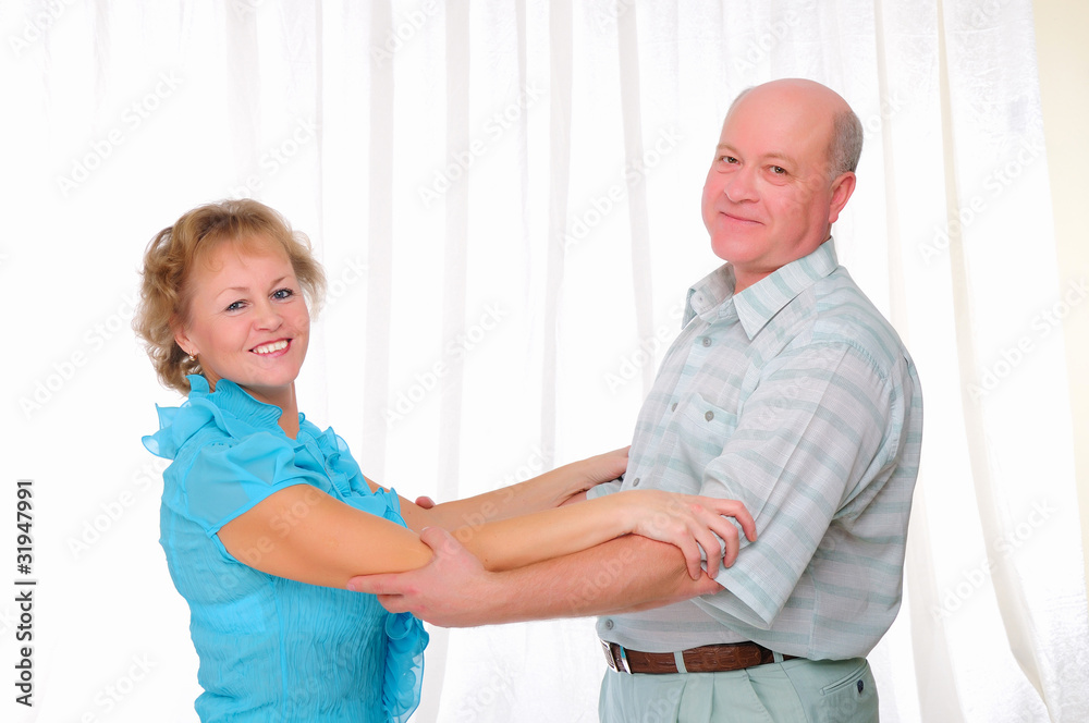 Grandparents together. Elderly couple Grandparents together. Elderly couple