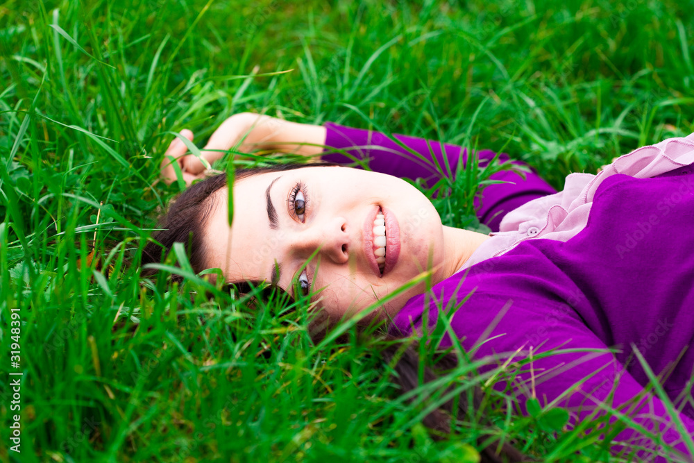 portrait of a beautiful young woman outdoor portrait of a beautiful young woman outdoor