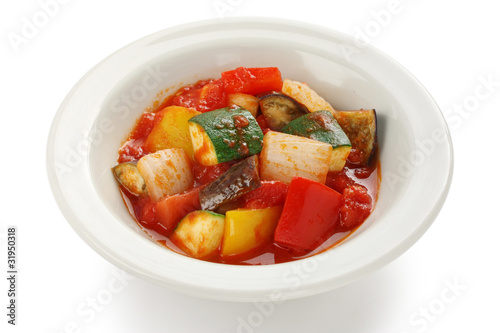ratatouille , french vegetable stew dish