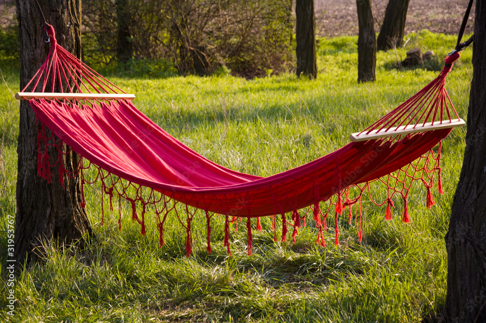 red hammock