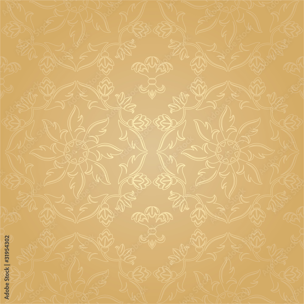 Seamless pattern - floral background Seamless pattern - floral background