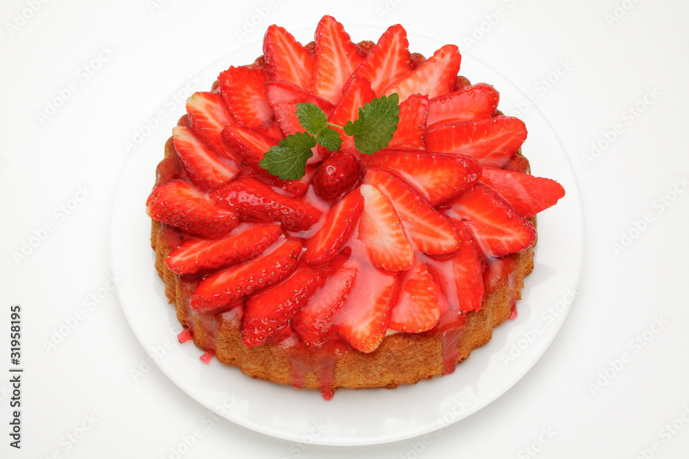 Erdbeerkuchen Erdbeerkuchen