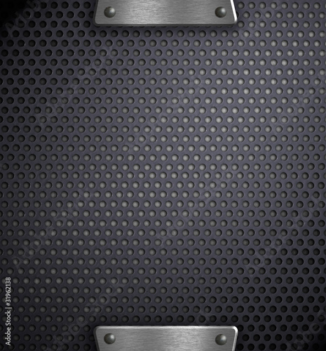 metal holed background temp...