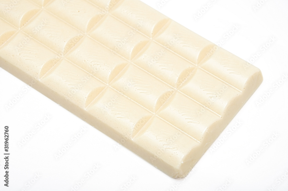 white aerated chocolate