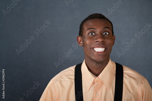 Bild auf Leinwand Smiling Young Man