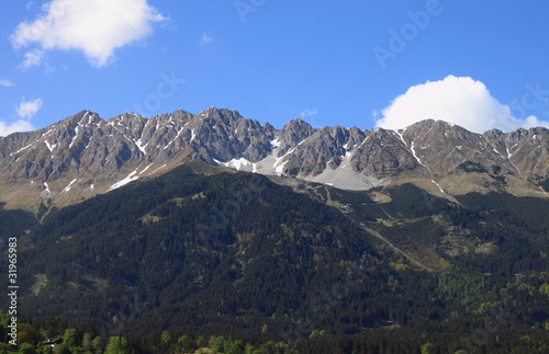 Gebirge über Innsbruck