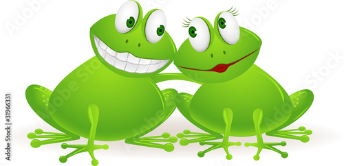 frog in love