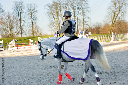 equitation - les protectiosn du cheval et du cavalier photo