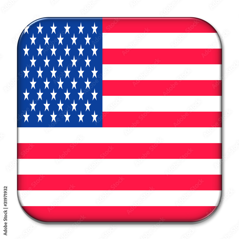 Fototapeta premium web2.0 icon usa