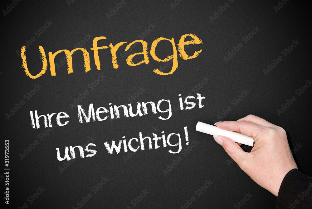 Umfrage und Ihre Meinung ist uns wichtig Umfrage und Ihre Meinung ist uns wichtig