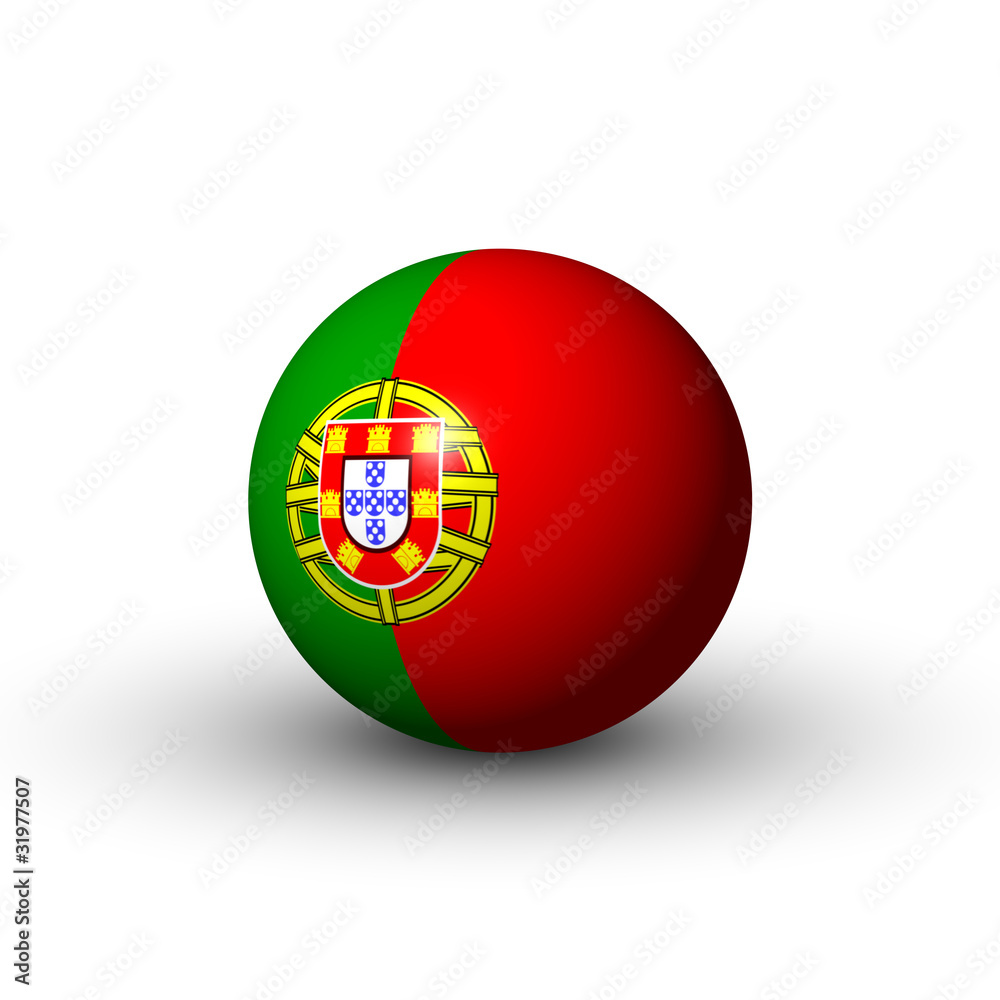Obraz premium Flagge Portugal