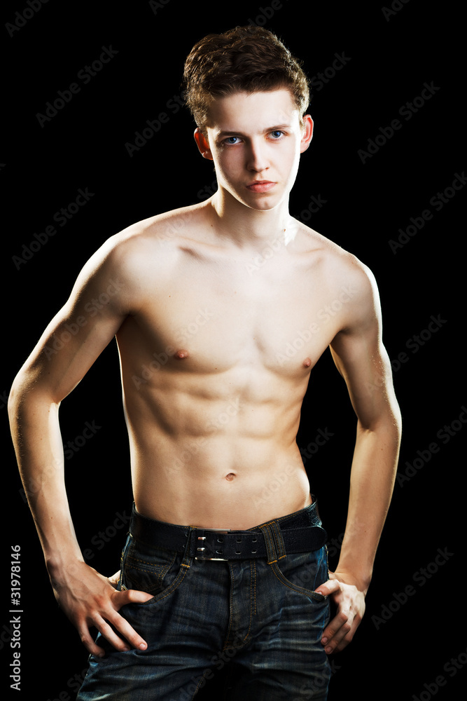 Beautiful guy with strong and sexy body. Beautiful guy with strong and sexy body.