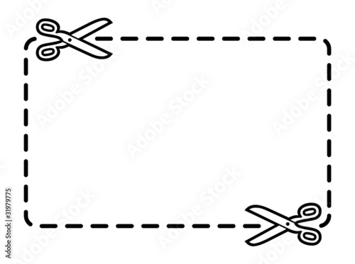 Vector coupon border