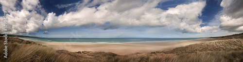 Cornwall beach panoramic