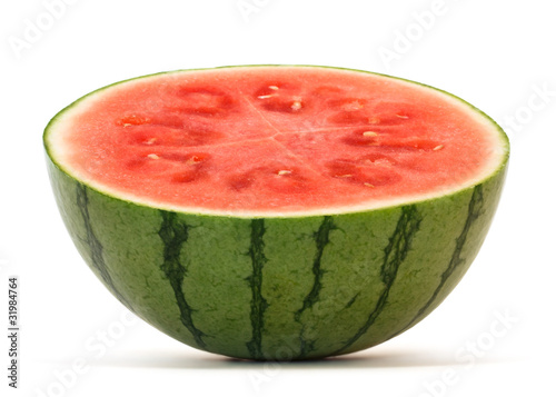 watermelon with clipping path
