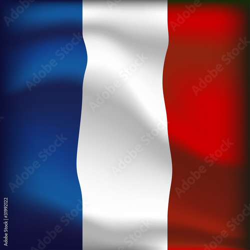 french flag vector illustration