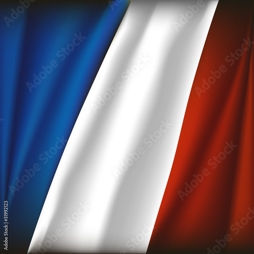 french flag vector illustration