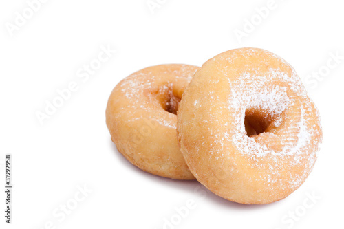 Donuts with sugar