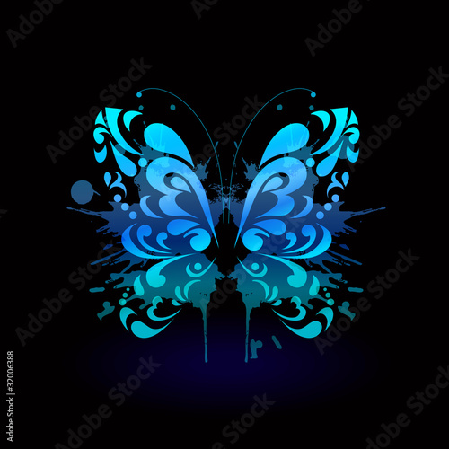 Blue butterfly