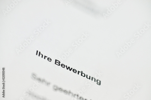 Bewerbung, Absage