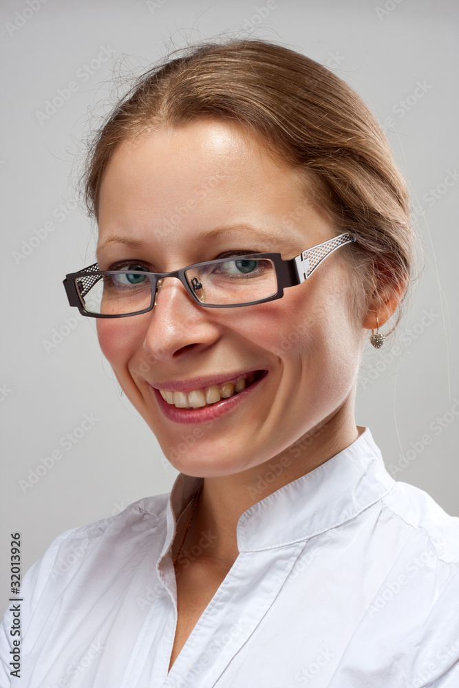 Portrait of smiling business woman Portrait of smiling business woman