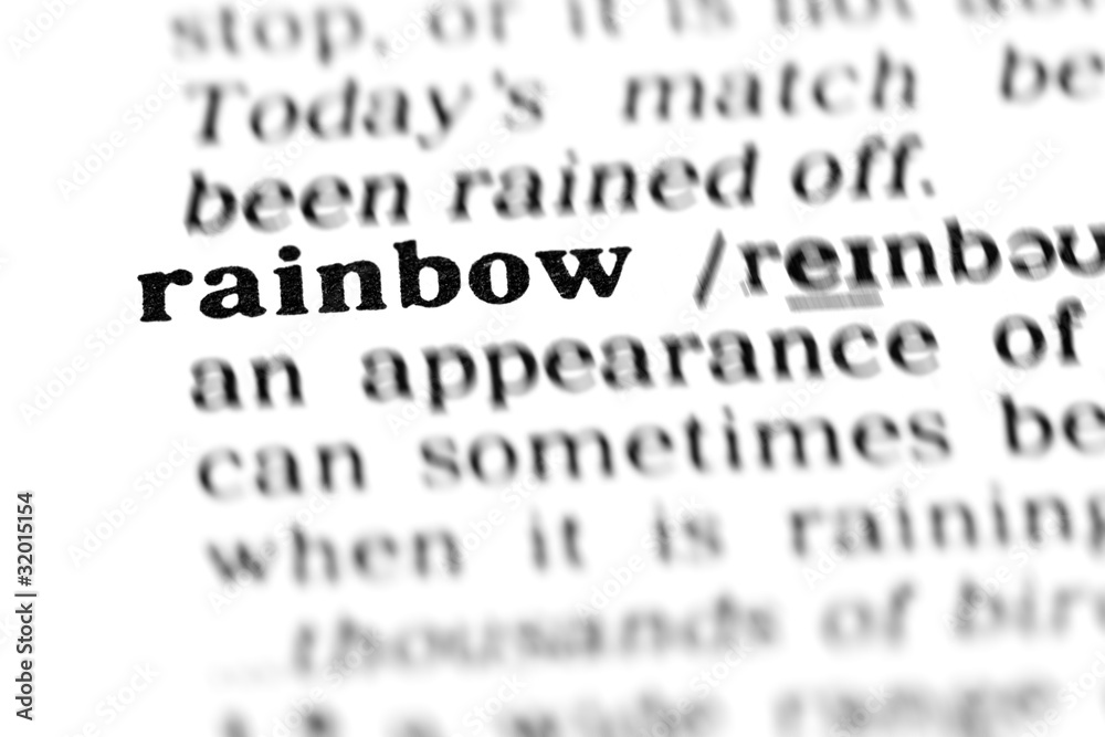 rainbow (the dictionary project) rainbow (the dictionary project)
