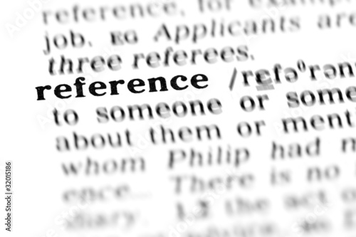 reference (the dictionary project) photo