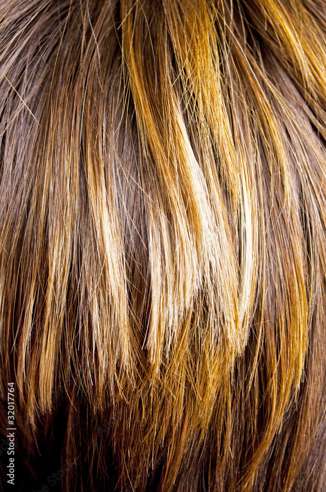 Fototapeta premium Highlight hair texture abstract background