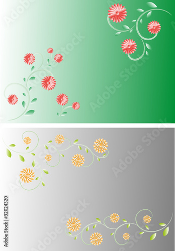 soft floral background