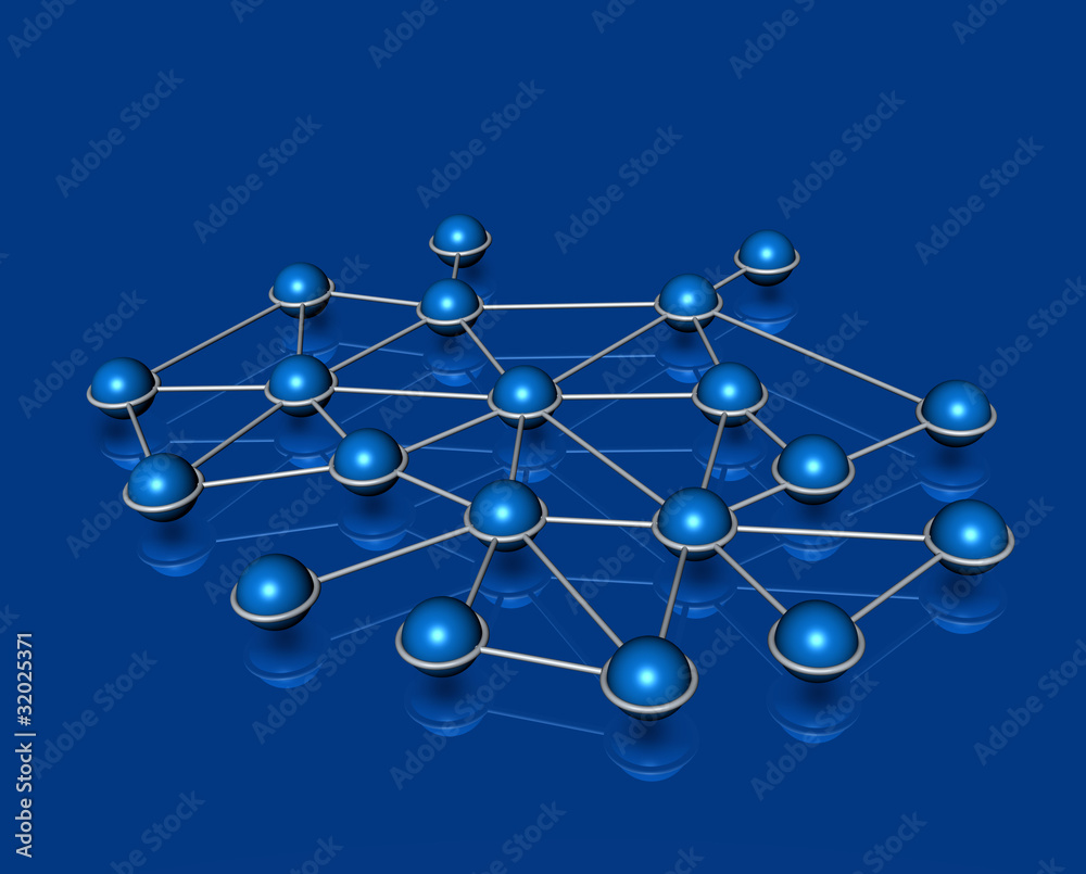 Network communication concept Network communication concept