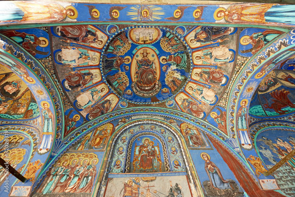 Murals from Batoshevo monastery, Bulgaria