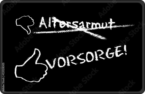 Black - Altersarmut - Vorsorge