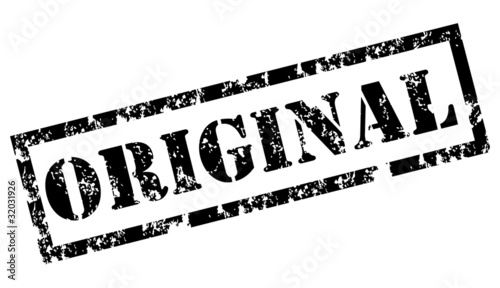 Original rubber stamp