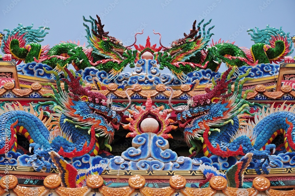 Obraz premium CHINESE DRAGONS