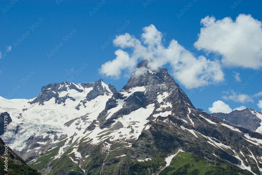Caucasus Mountains. Region Dombay